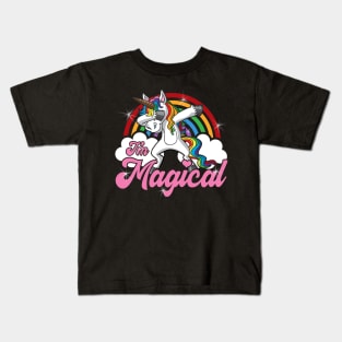 I'm Magical Unicorn Cute Girly Fairy Tale Creatures Kids T-Shirt